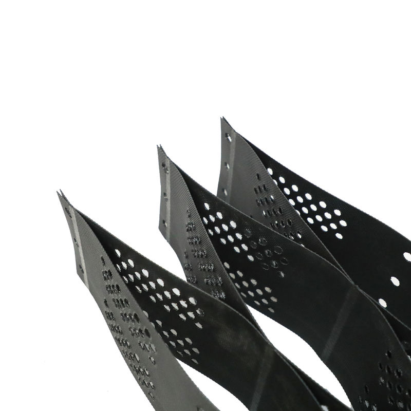 Geogrelha Uniaxial de Poliéster de Alta Resistência para Reforço de Solo, Suporte de Geocélulas e Diversas Aplicações de Engenharia Civil Durável, Confiável e Disponível