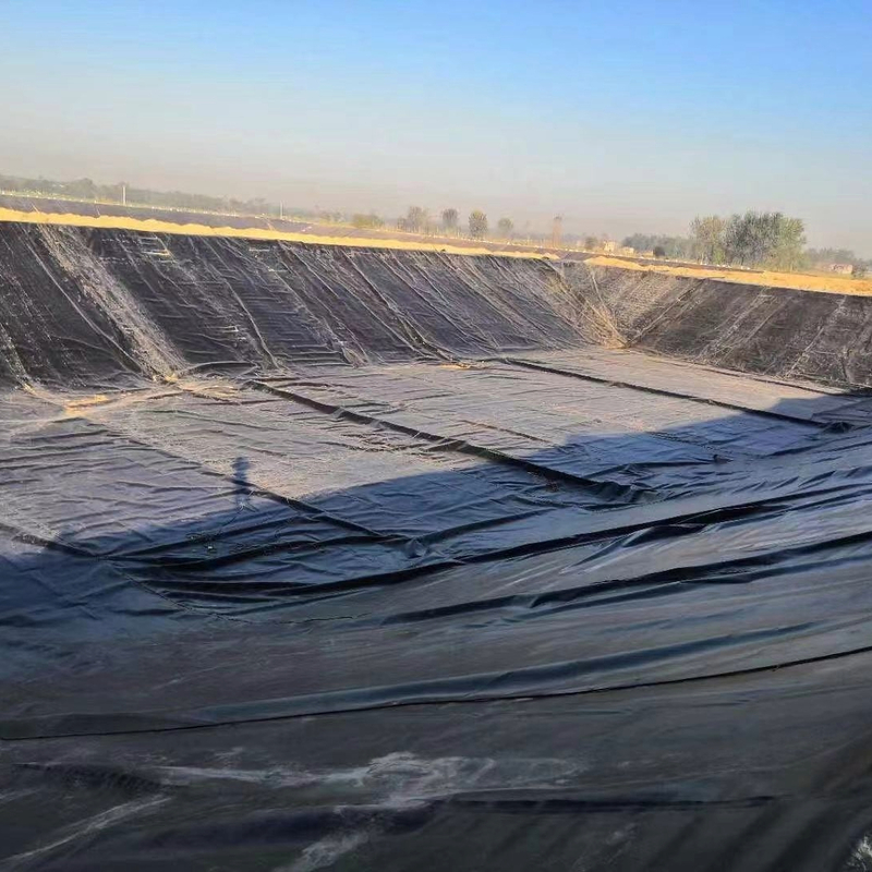Manta Geomembrana de HDPE para Aquicultura, Piscicultura, Lagoas, Barragens, Piscinas e Aplicações de Contenção de Água