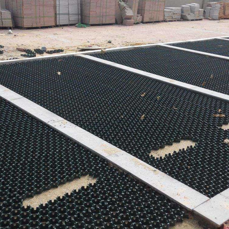 Grade de pavimentação de grama HDPE resistente para reforço de solo permeável, calçadas, estacionamentos, paisagismo e estabilização de gramado