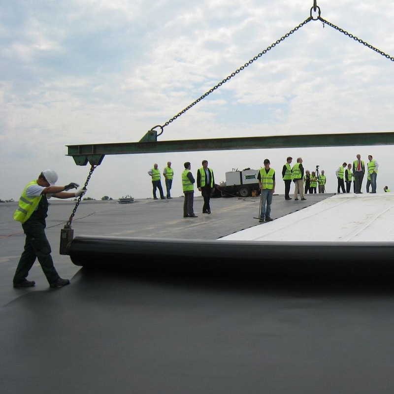 Polietileno para piscifacção exterior Geomembrana Liner de lago HDPE Liner de contenção Liner de lago grande Geomembrana impermeável Liner de lago