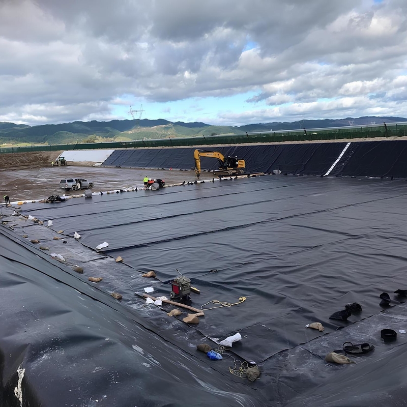 Polietileno para piscifacção exterior Geomembrana Liner de lago HDPE Liner de contenção Liner de lago grande Geomembrana impermeável Liner de lago
