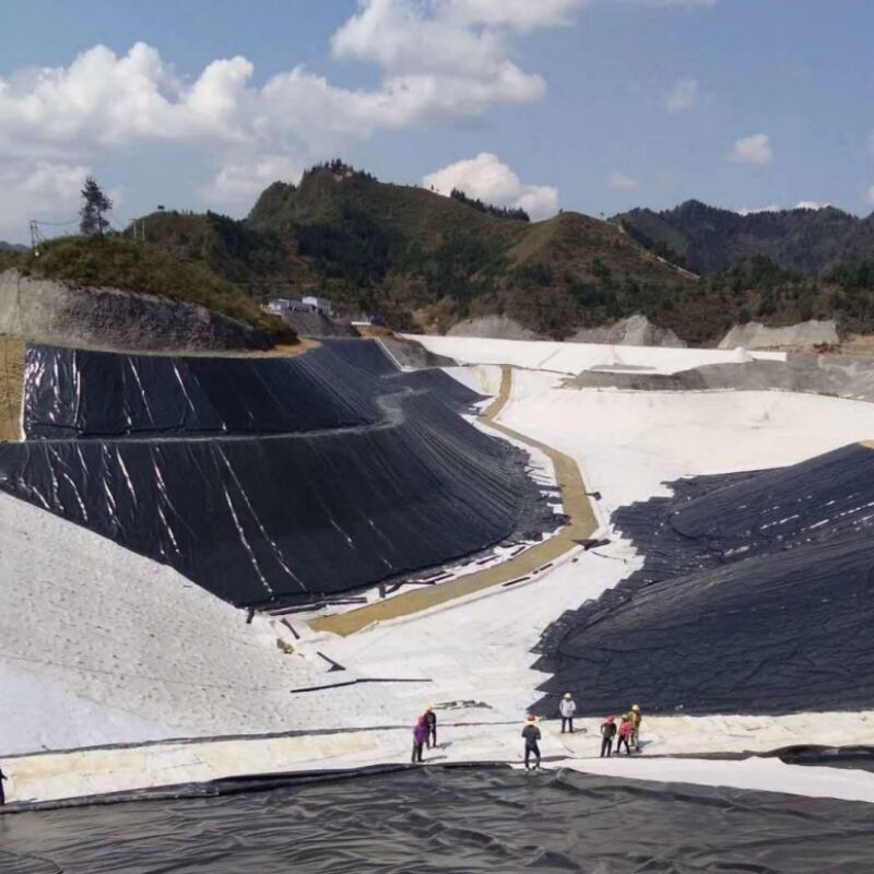 Produção de Água Agricultura Barragem Terreno de Aterro Lago de Peixes Geomembrana de HDPE Filme Plástico