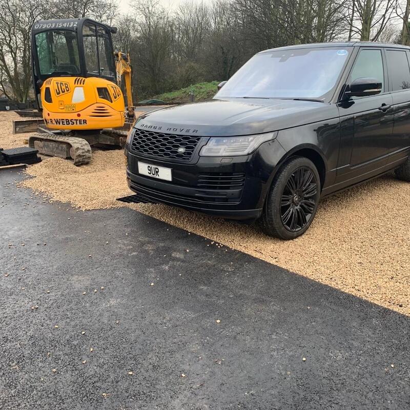 Grelha de gramado de plástico HDPE para estacionamentos de pavimento de grama, controle de erosão de encostas, estabilização do solo, pavimentadoras de cascalho e paisagismo, Grelha de gramado de plástico